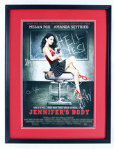 Jennifer's Body Cast Signed Framed 18x24 Poster Display Megan Fox + 4 image 1