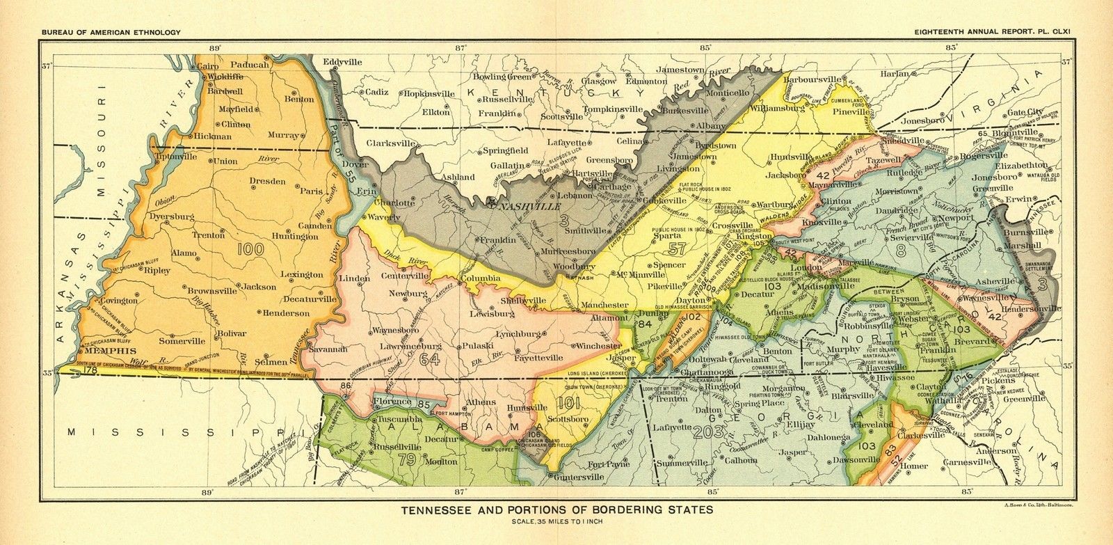 Tennessee Borders How Many States