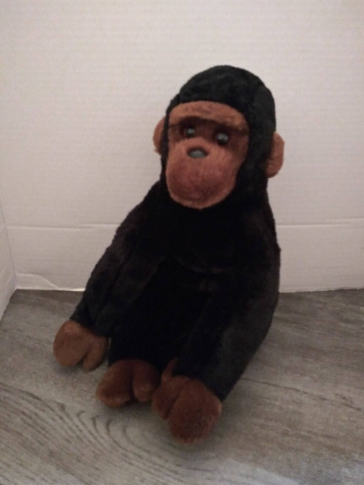 Ty Beanie Buddy Congo Gorilla Black Brown Plush 12" Soft Toy Ape