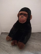 Ty Beanie Buddy Congo Gorilla Black Brown Plush 12" Soft Toy Ape Harambe 1999 - $12.19