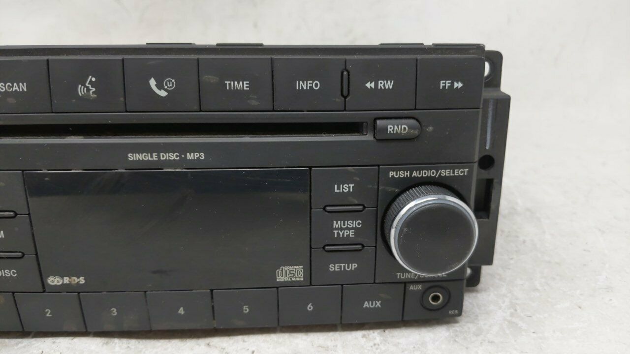 20082008 Jeep Liberty Am Fm Cd Player Radio Receiver 54526 Dash Parts