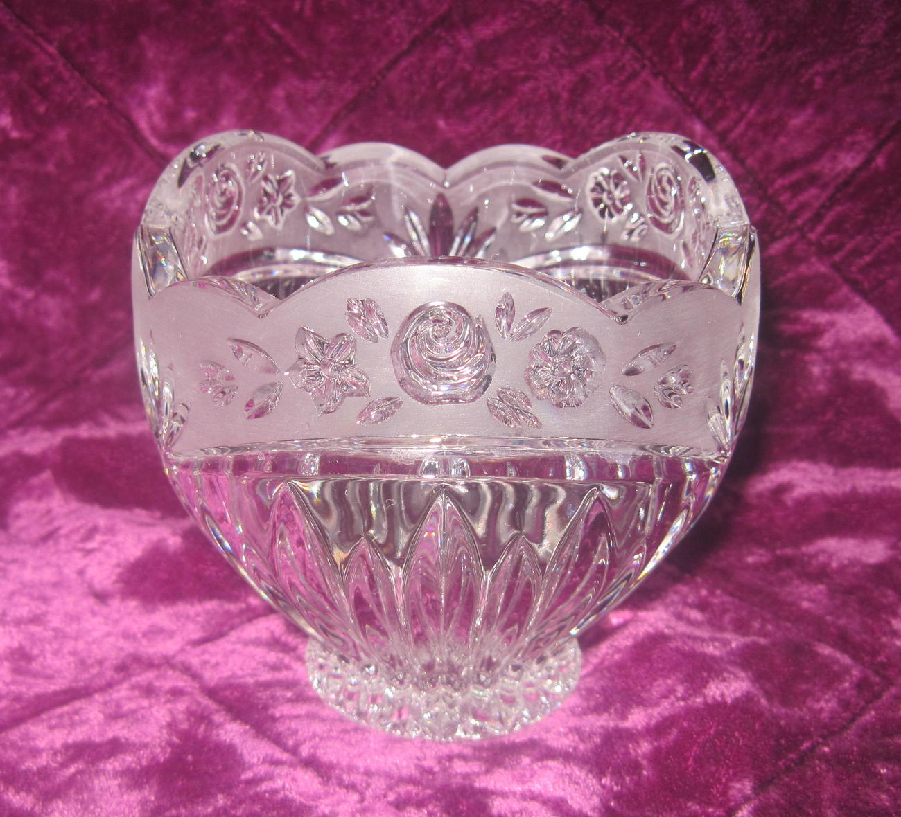 Oneida Crystal Southern Garden Potpourri Candle Holder Candle Holders