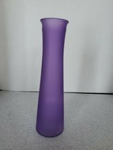 Tapered Glass Bud Vase Purple - $19.68