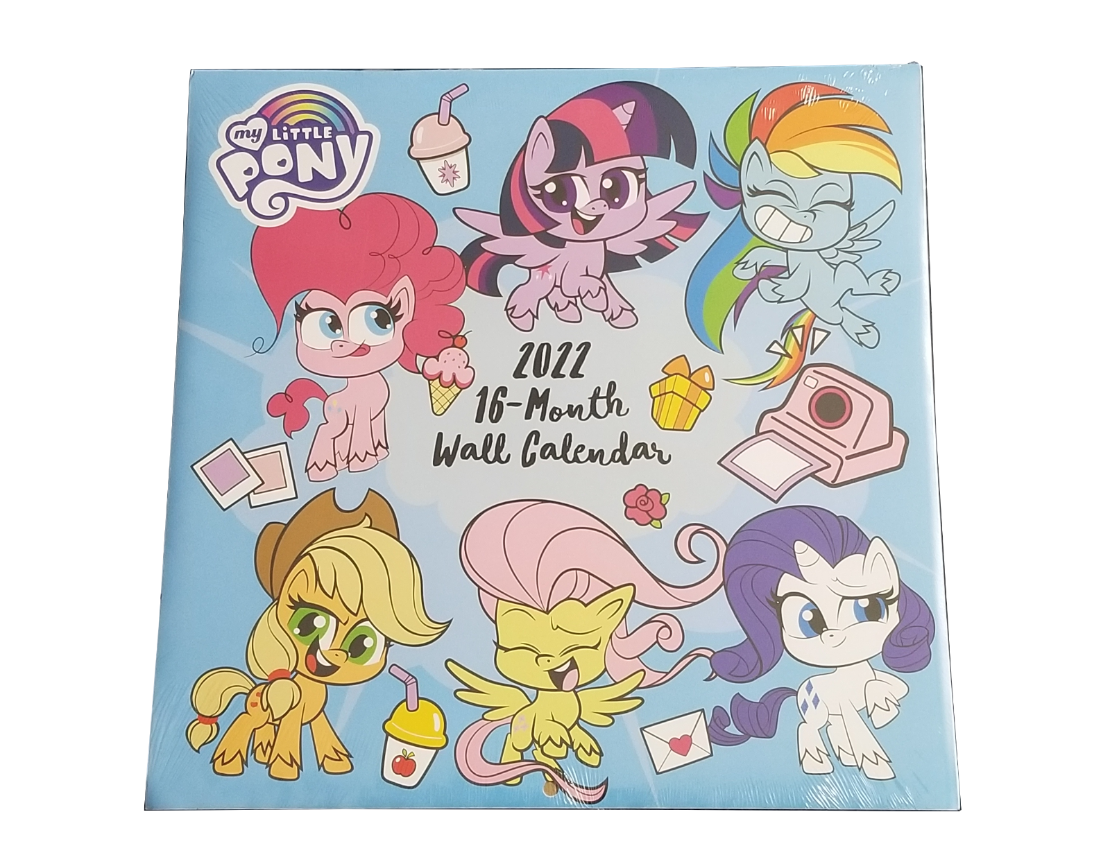 My Little Pony 2022 16 Month 10 x10 Wall Calendar By Vista Leap Year 