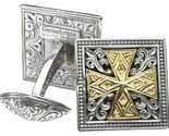 02007100 gerochristo 7100 gold silver medieval cufflinks 1 thumb155 crop