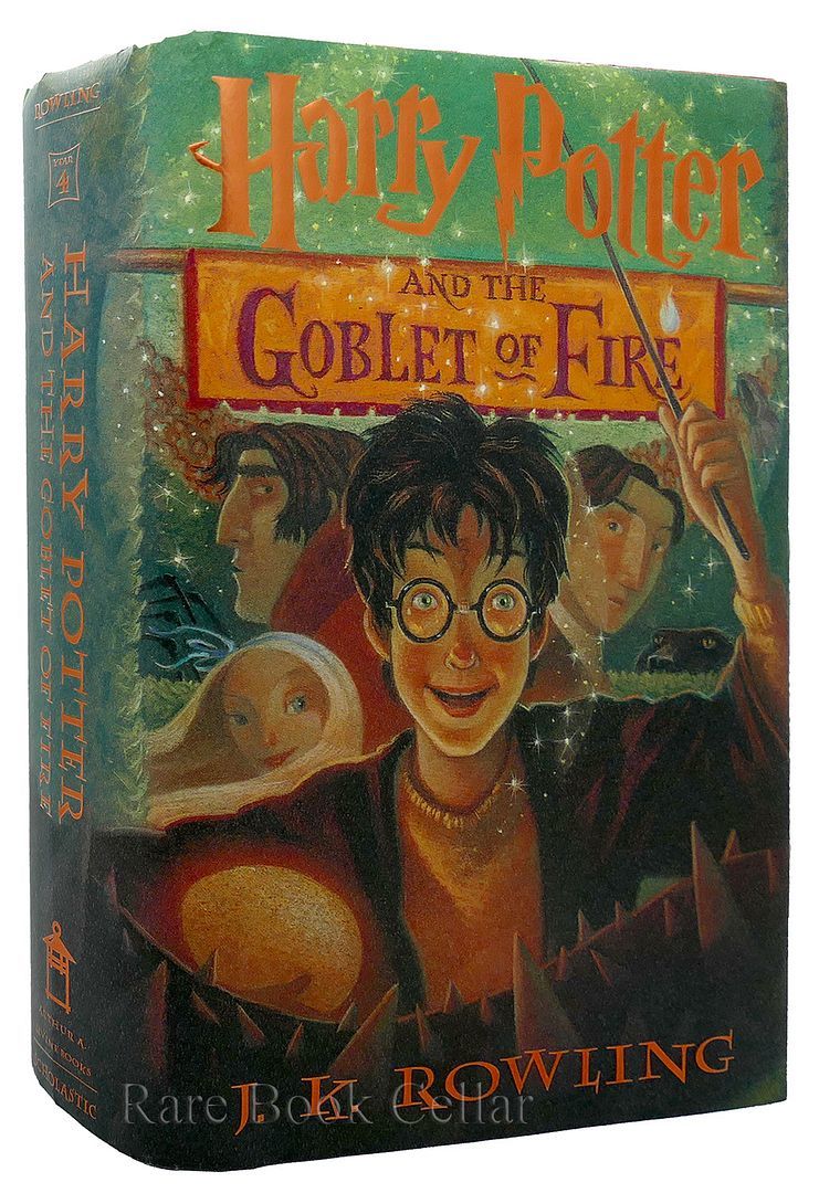 J. K. Rowling Harry Potter And The Goblet Of Fire 1st Edition Later 