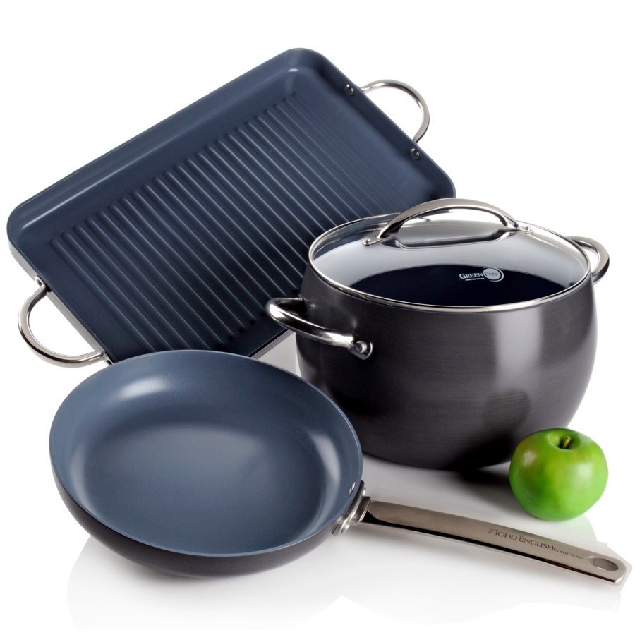 Todd English Grilln'sizzle 4 pc Cookware Set & Panini Press Other