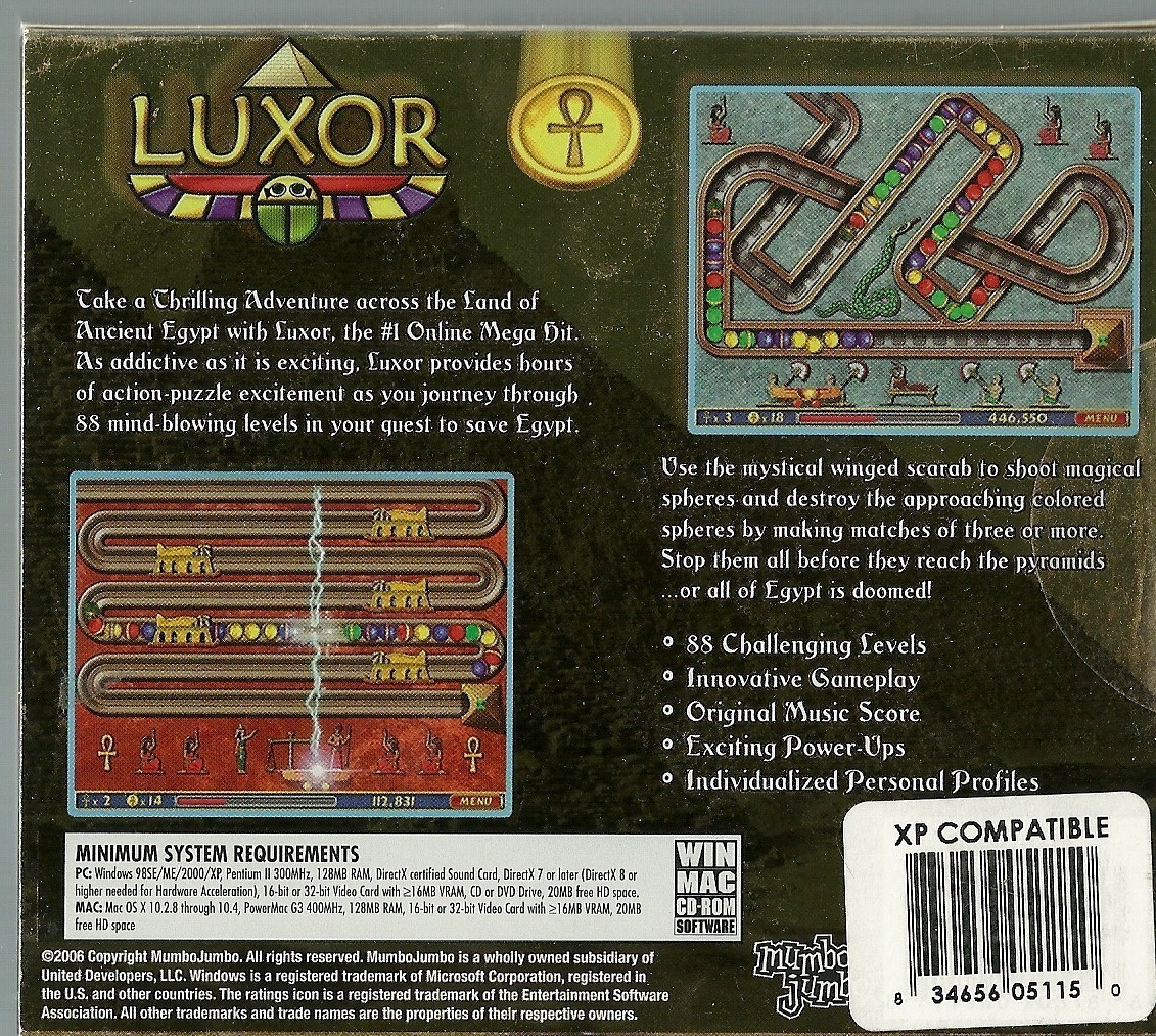 luxor game ds