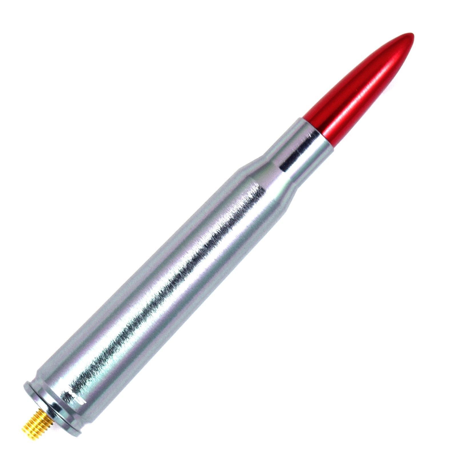 VMS FORD F150 F250 50 CALIBER BULLET ALUMINUM SHORT ANTENNA GUN METAL