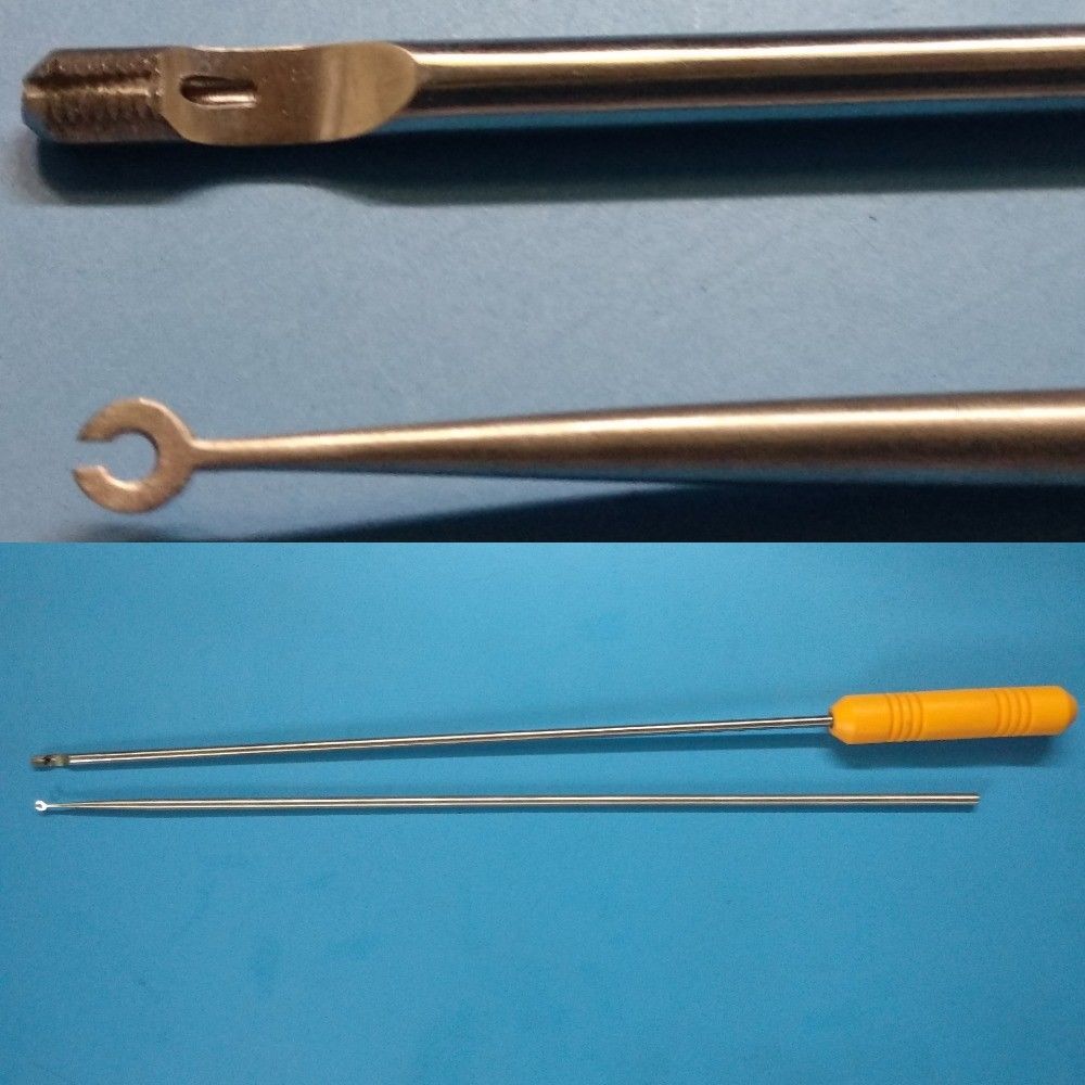 2Pc Laparoscopy Knot Pusher 5mm Surgical Instrument ASW9834QT