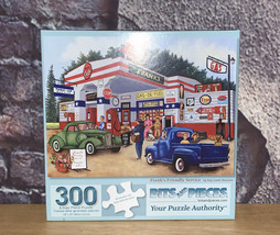 Bits and Pieces 300 Piece Large Piece Puzzle Frank&#39;s Friendly Service - $15.79