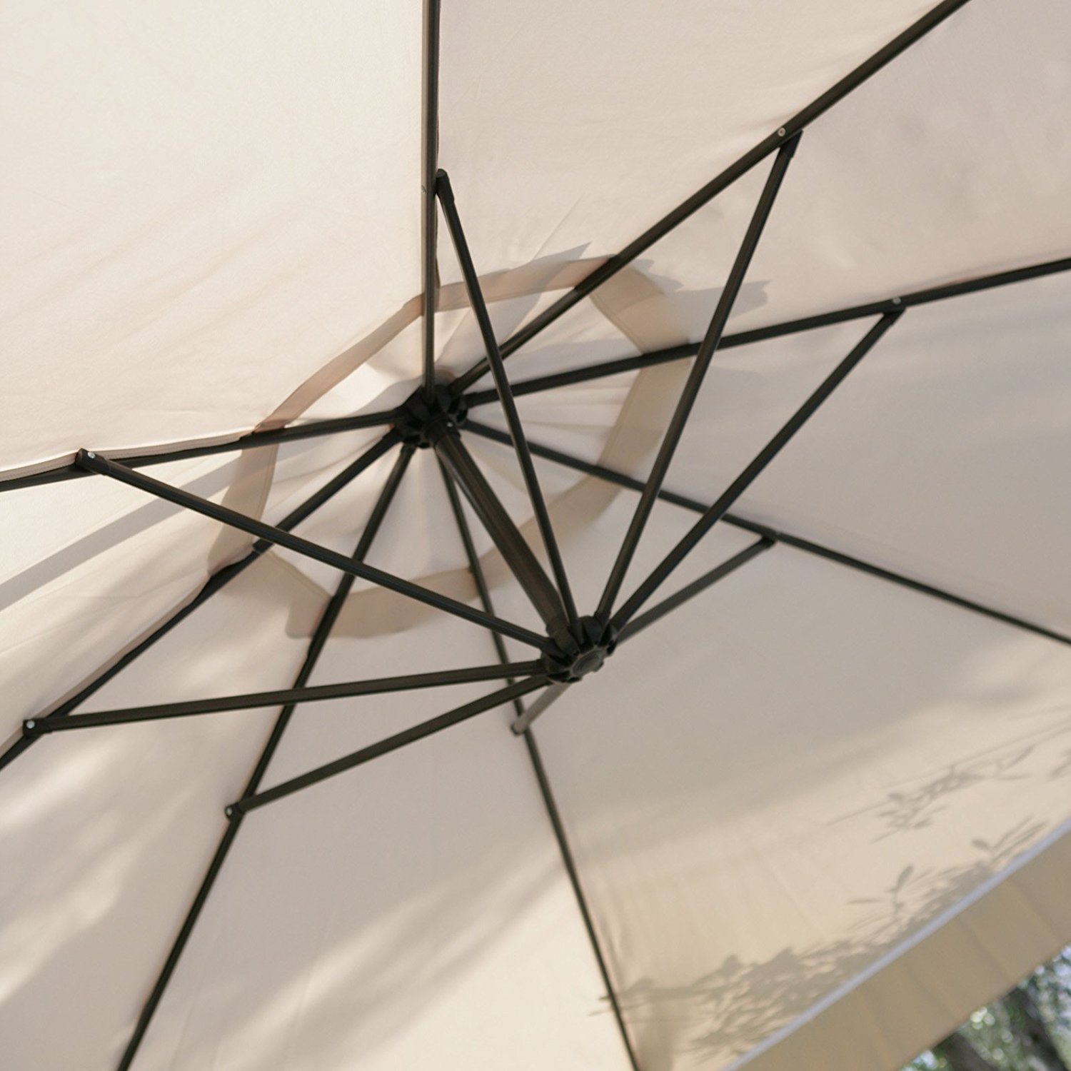 11 Outdoor Patio Offset Umbrella W Netting And 50 Similar Items