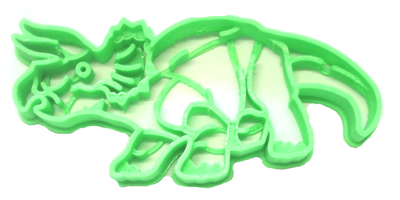 Triceratops Detailed 3 Horned Dinosaur Dino Jurassic Cookie Cutter USA PR2399