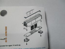 Micro-Trains # 49955911 (1073-C) Cored Roof Walk 50' PS-1 Box Car. 12 PK N-Scale image 3