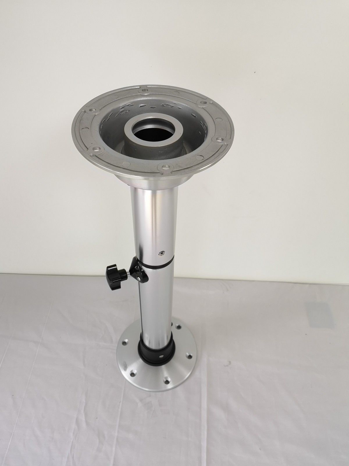 Marine Boat RV Aluminum Adjustable Table Pedestal With Removable Base