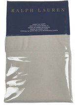 Ralph Lauren Home RL 464 Queen Flat Sheet - Pale Flannel - retail $115 - $83.11