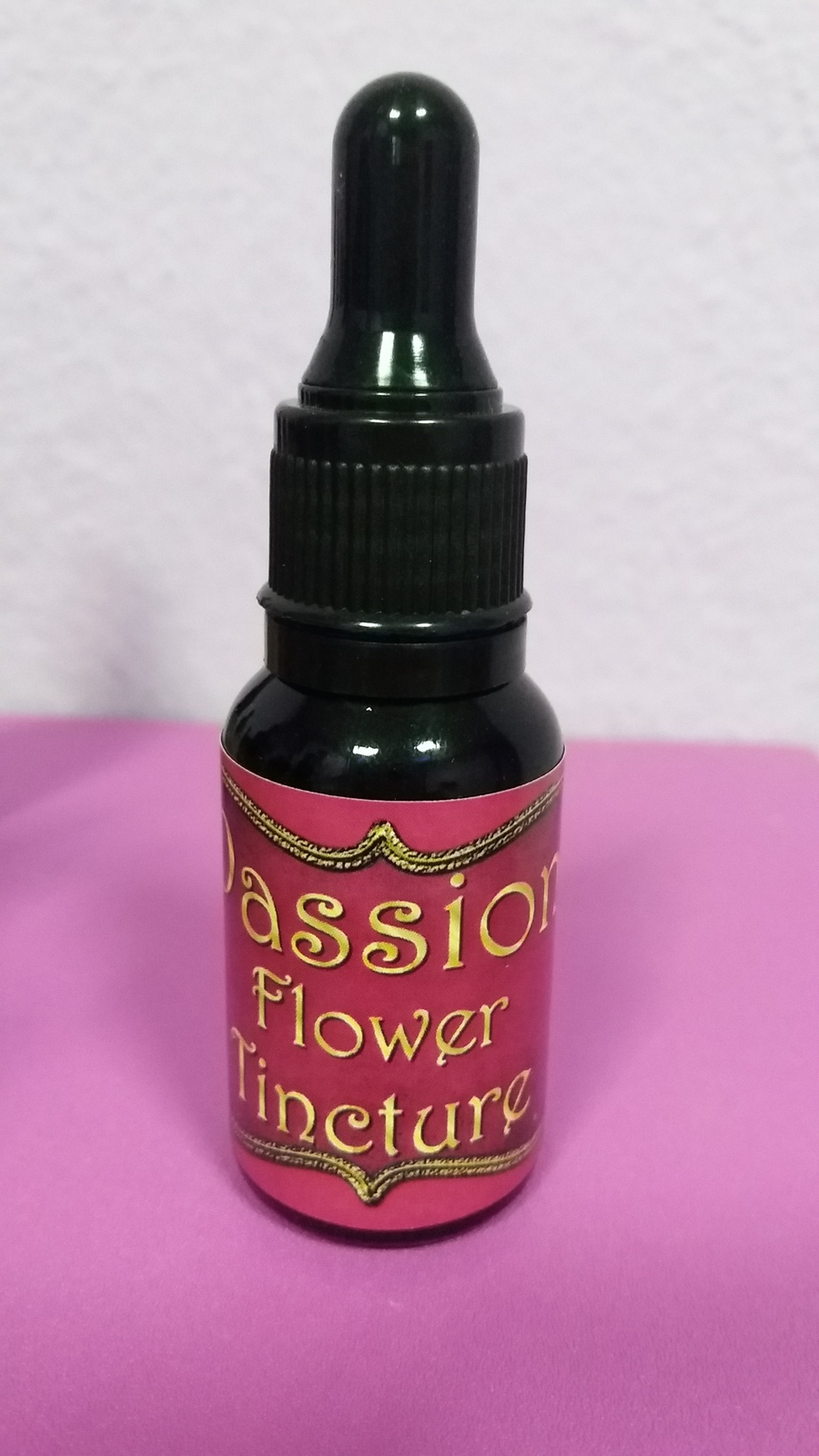 Passion flower tincture. For insomnia, nervous disorders seizures and healing. Homeopathic