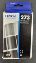 Genuine OEM Epson 273 Black Ink Cartridge Dated 06/2022 - $9.99