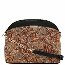 Paisley Print Small Dome Crossbody with Chain Strap - $41.13