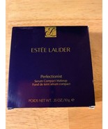 NIB Estee Lauder PERFECTIONIST Serum Compact Makeup 5W2 RICH CARAMEL .35... - $19.80