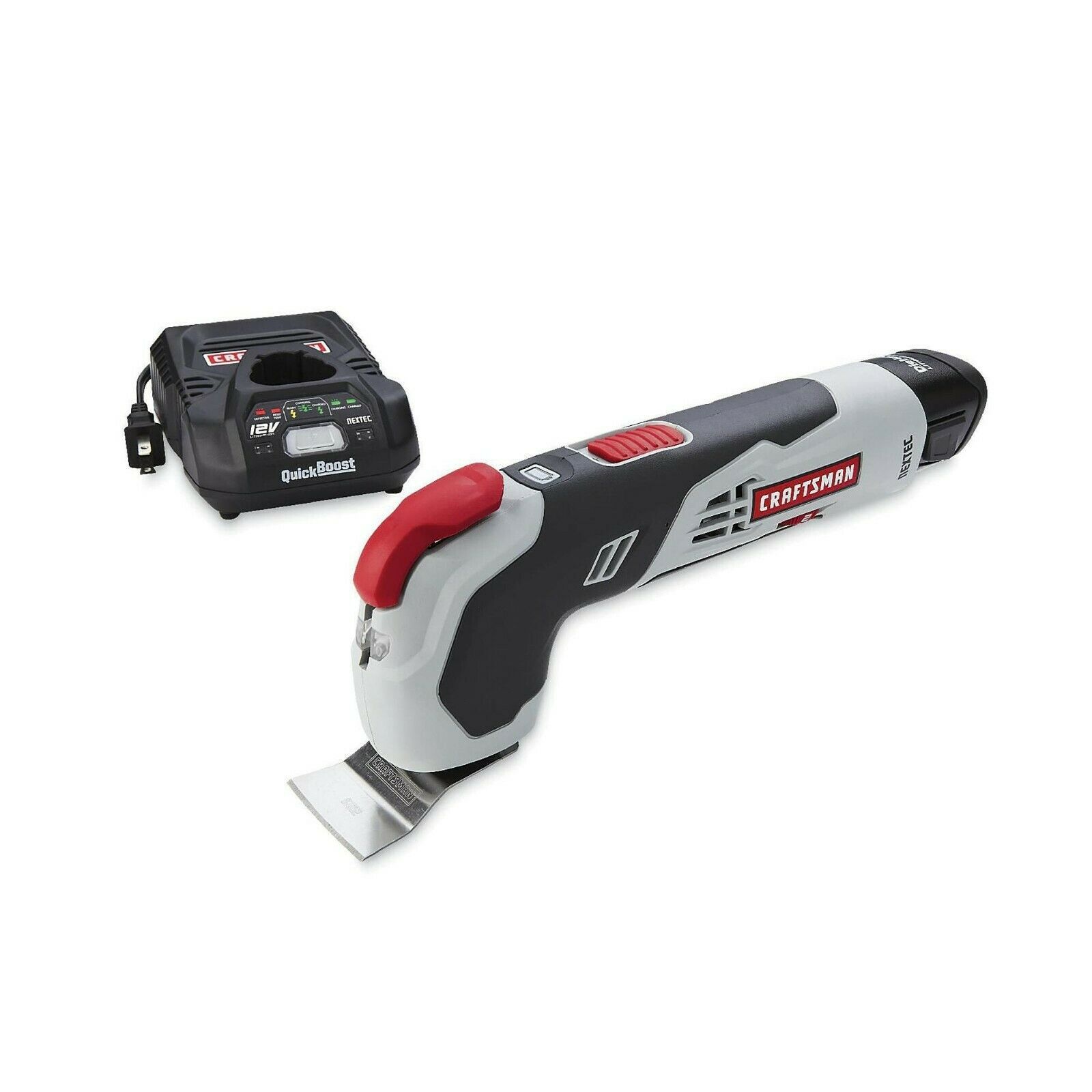 Craftsman Nextec 12 Volt MultiTool w/ Battery, Charger and Accessories