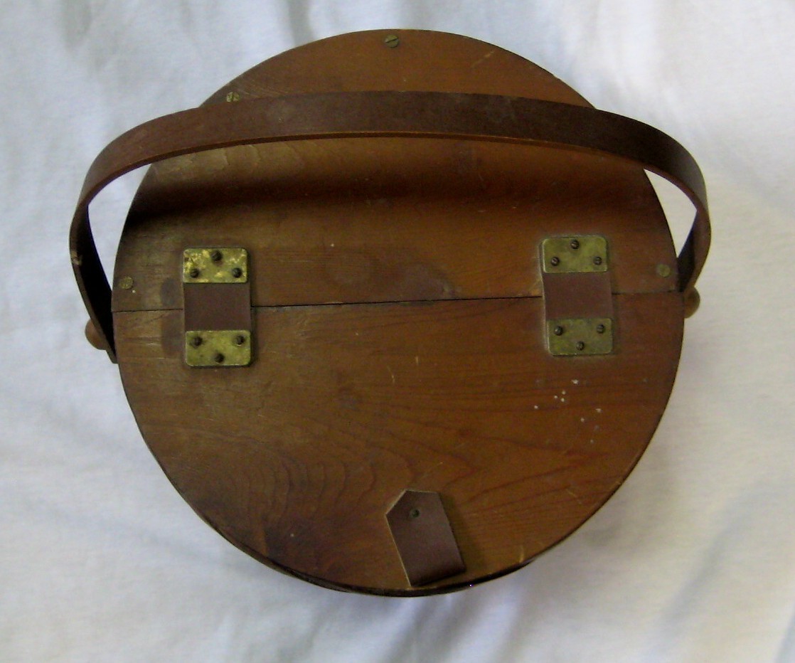 Vintage Wood Sewing Bucket By Enesco Baskets & Boxes