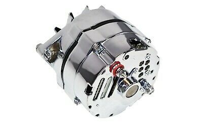 Details about   SBC 71-86 GM CHROME 110 AMP 10SI 1 ONE OR 3  WIRE ALTERNATOR 4.3 4.4 4.9 5.0 5.7