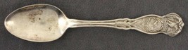 Vintage Estate Silver Plated ILLINOIS State Souvenir Spoon Wm Rogers 6&quot; ... - $12.32