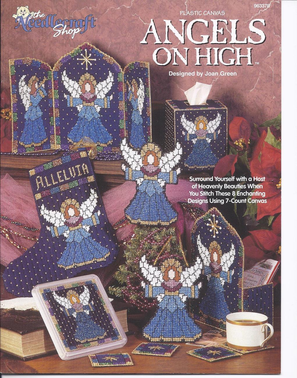 Angels On High Plastic Canvas Patterns Needlepoint Patterns