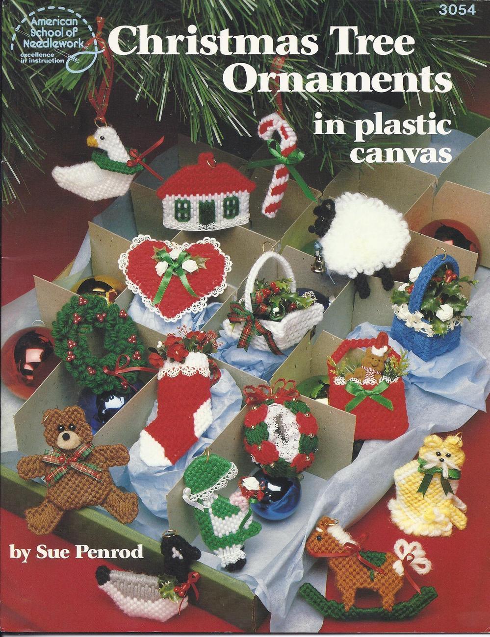 Christmas Tree Ornaments Plastic Canvas Patterns~26 ...