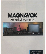 Magnavox Smart. Very Smart How to Use Brochure 9x11 - $1.50