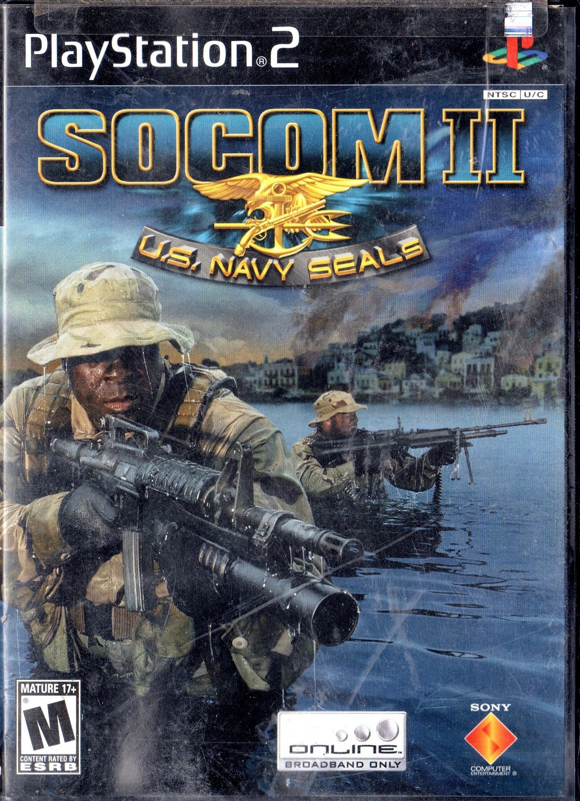 PlayStation 2 - Socom II, U.S. Navy Seals - Video Games