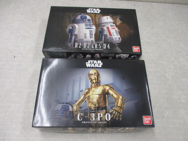 Bandai Star Wars R2-d2 & R5-d4 1/12 Maquette Kit JP for sale online 