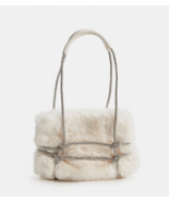 Faux Fur Clutch Bag Great for Winter Shoulder Handbag - $31.04