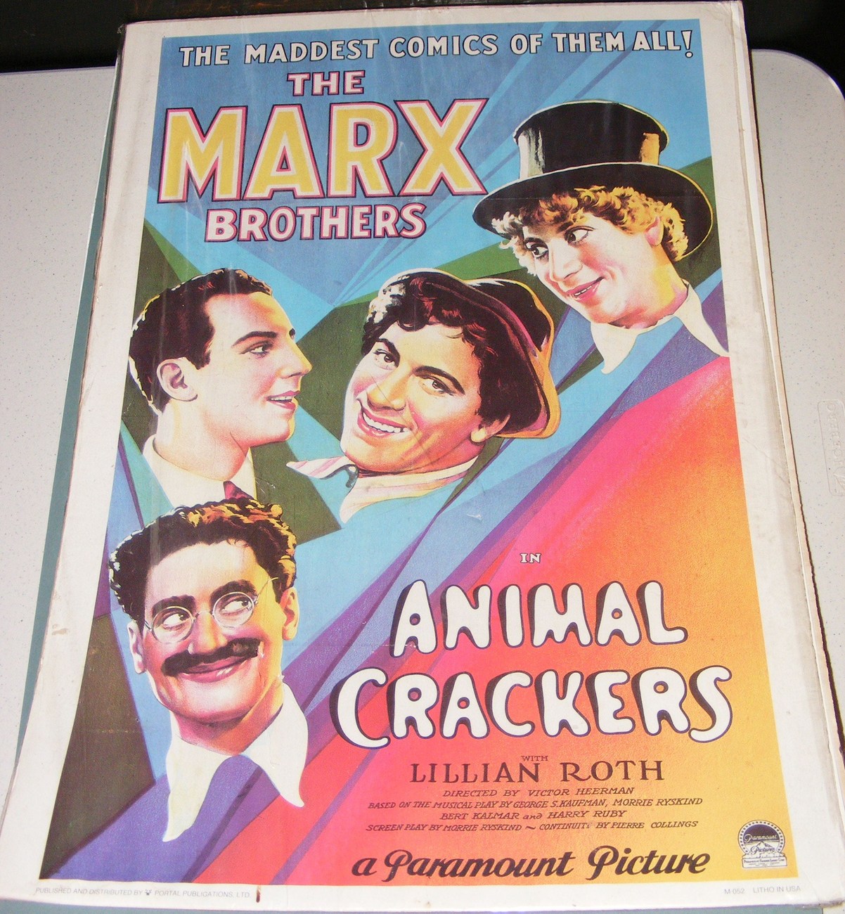 The Marx Brothers Movie Poster 1970 79