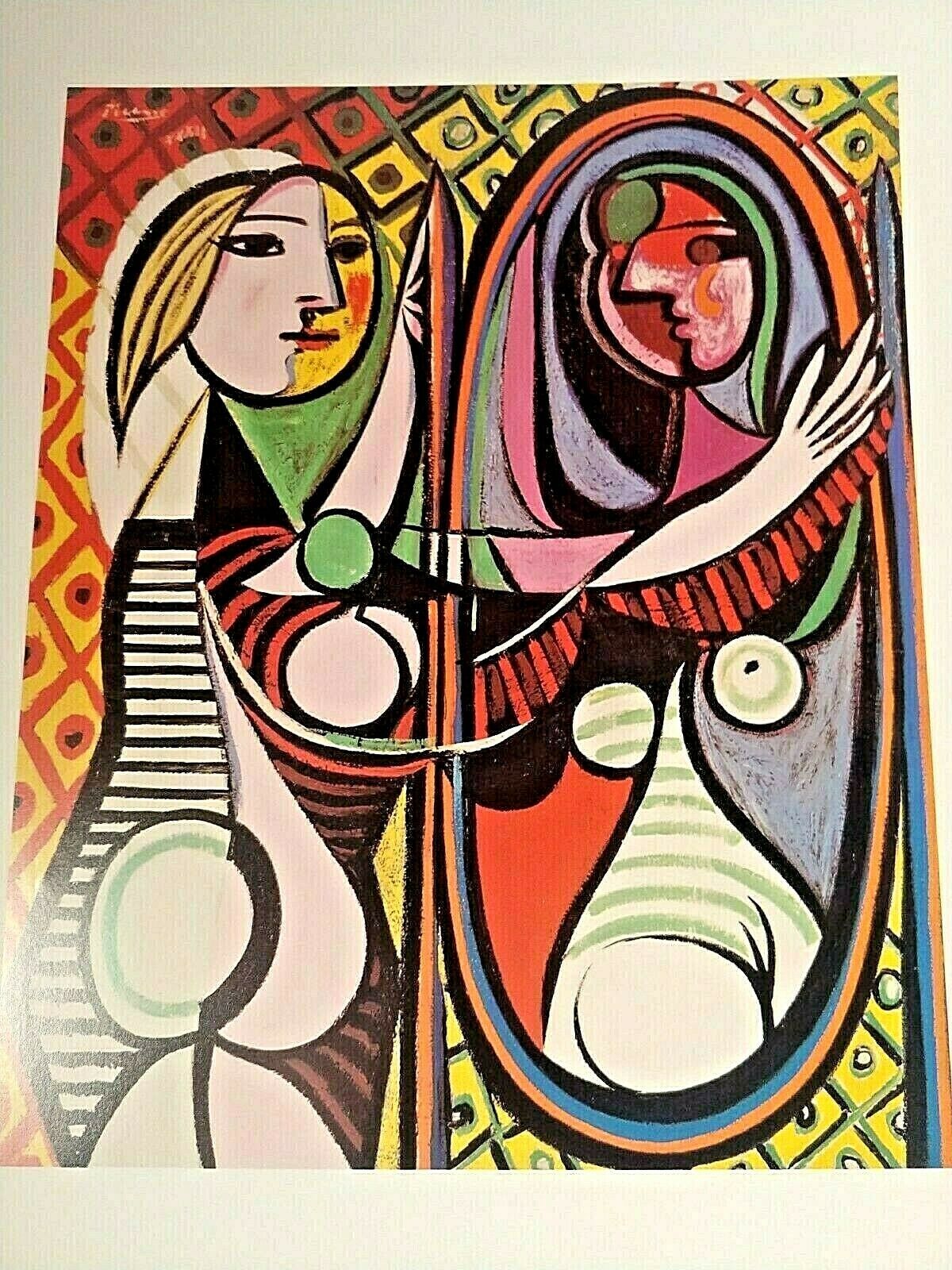 Pablo Picasso Girl Before A Mirror Art Print MOMA 1996 11 X 14 Art     57 