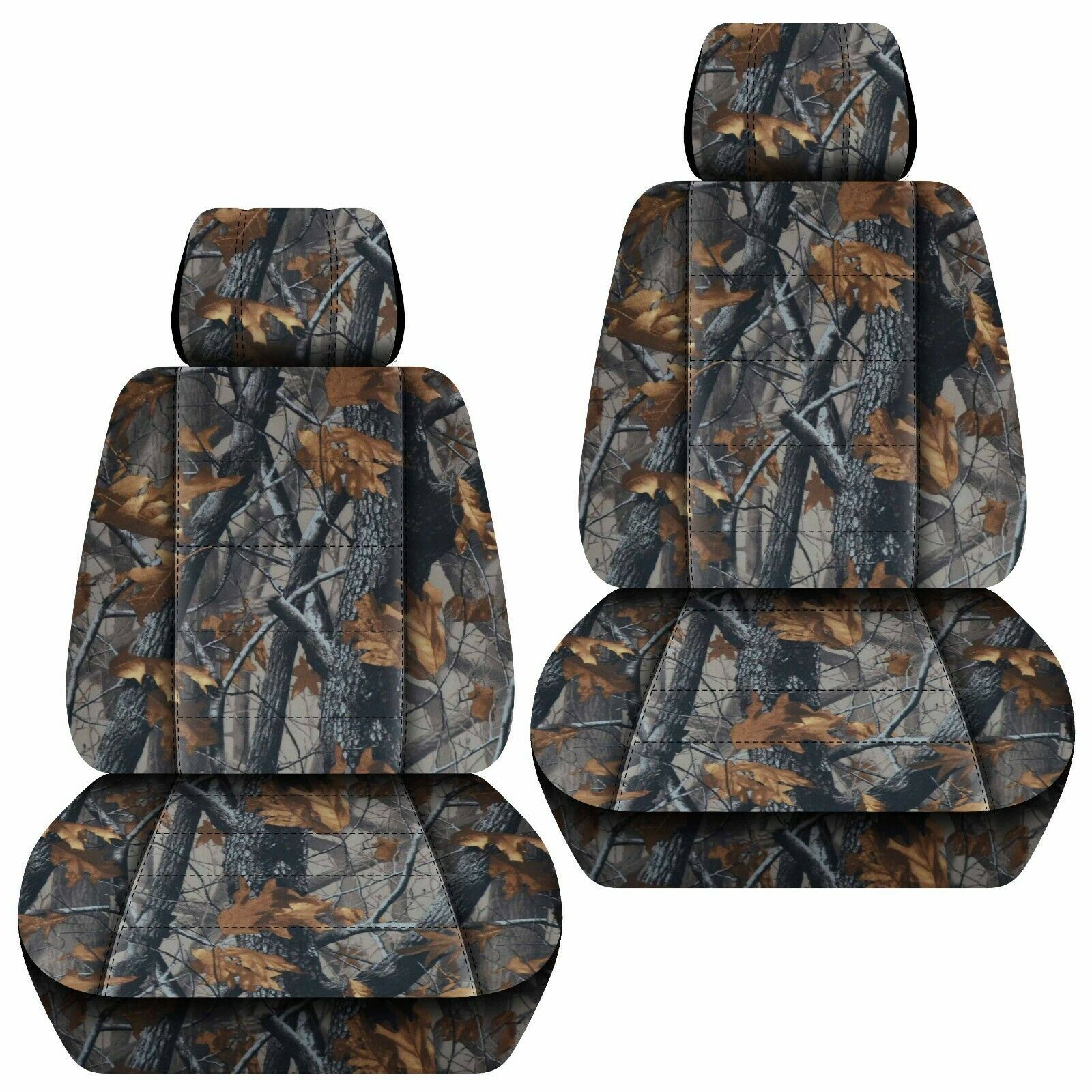 Front set car seat covers fits 19952020 Honda Odyssey camo realtree Seat Covers