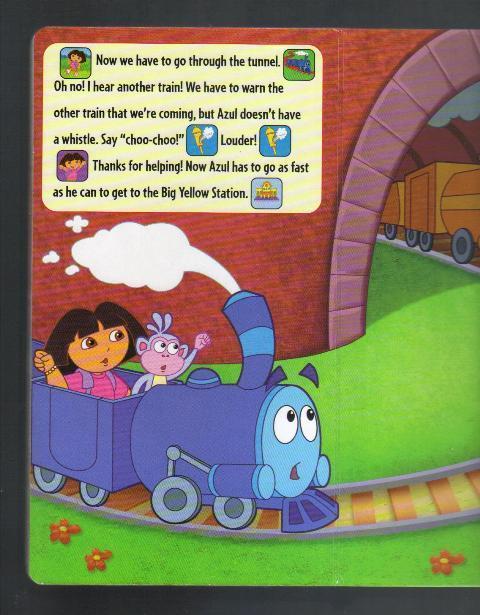 Dora The Explorer Choo Choo Play A Sound Book