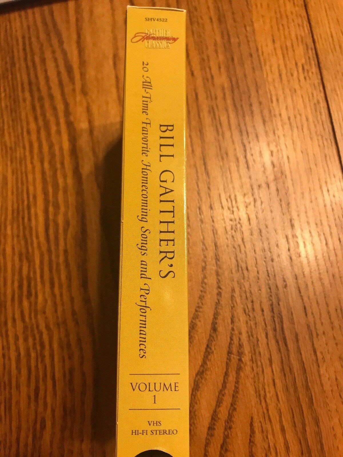 New!! Bill Gaither's 20 All Time Favorite Songs... VHS