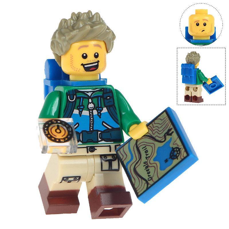 Mountain Hiker Explorer Lego Moc Minifigures Toy New & Sealed Gift For ...