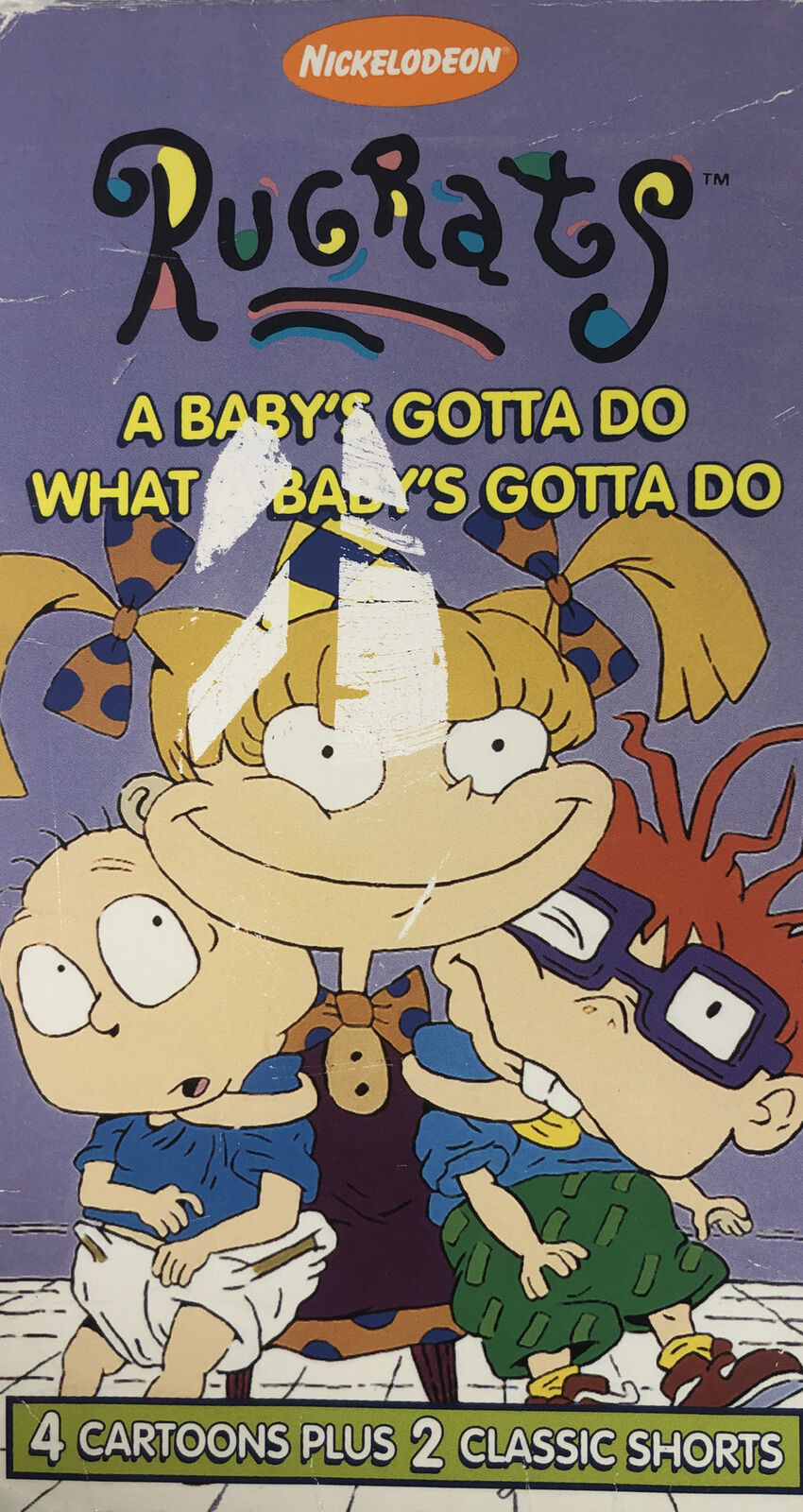 Rugrats-A Babys Gotta Do What a Babys Gotta Do(VHS 1993)TESTED-RARE ...