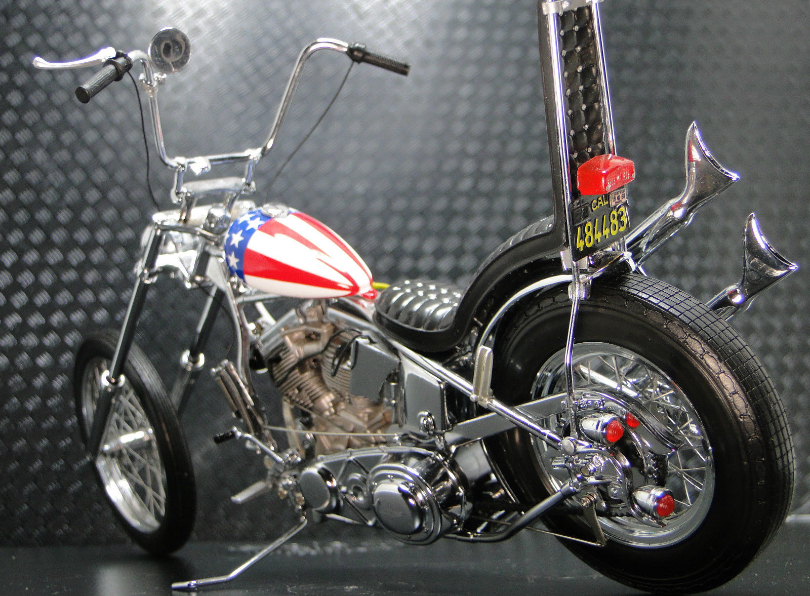 Harley Davidson Motorcycle 1969 Easy Rider Movie Captain America Chopper Model 1 Other