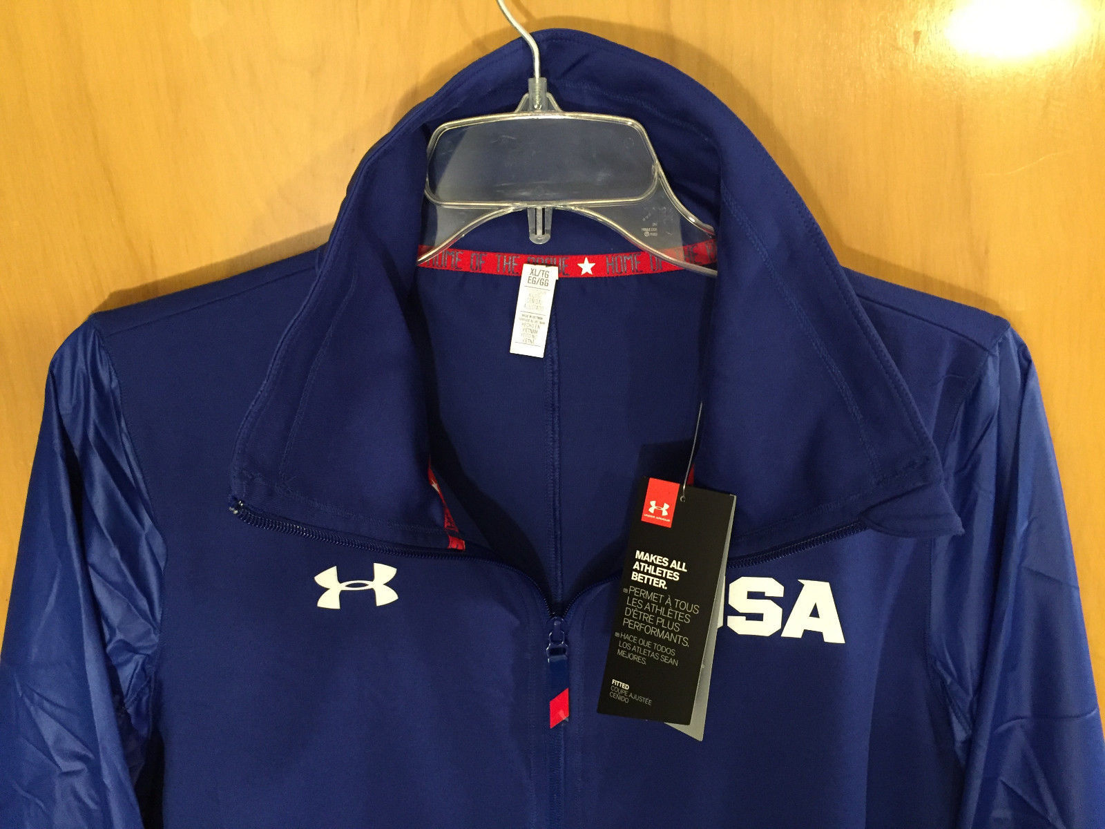 under armour fitted coupe ajustee cenido jacket