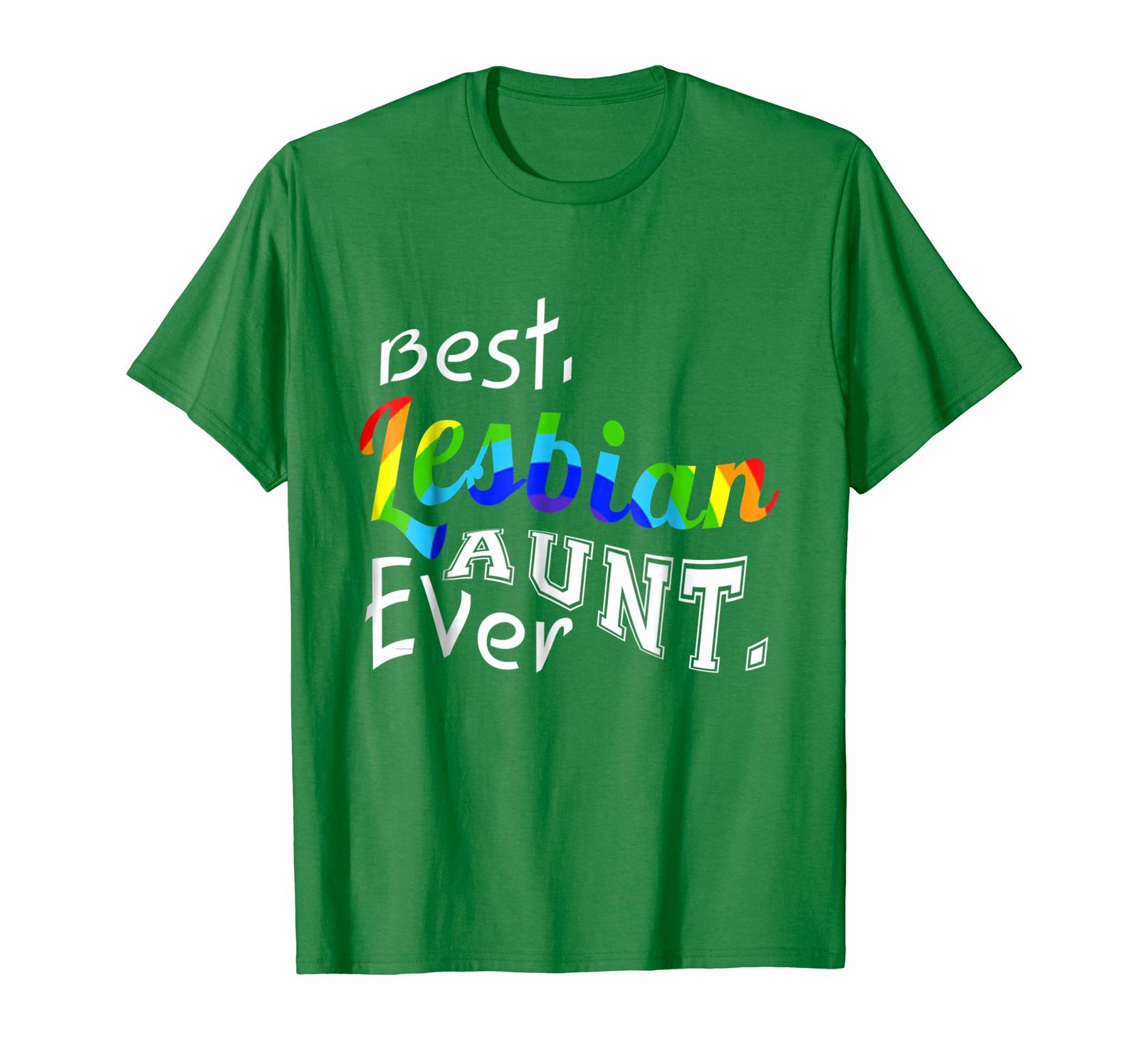 Uncle Shirts Best Lesbian Aunt Ever Lgbt Funny T Shirt Love Niece Nephew Men T Shirts Tank Tops