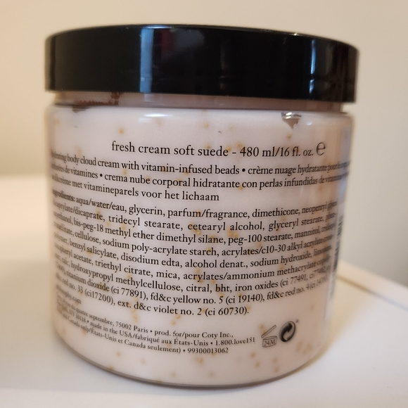 Philosophy Fresh Cream Soft Suede Hydrating Body Cloud Cream, 16 fl oz