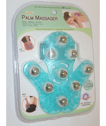 Aqua Palm Massager New 360 Degree Rotating Balls Lindo Back Leg Arms - $9.45