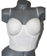 NWT LE MYSTERE 38 B Soiree low back Bustier bra bridal strapless convertible - $38.74