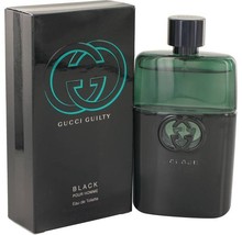 Gucci Guilty Black Pour Homme Cologne 3.0 Oz Eau De Toilette Spray image 3