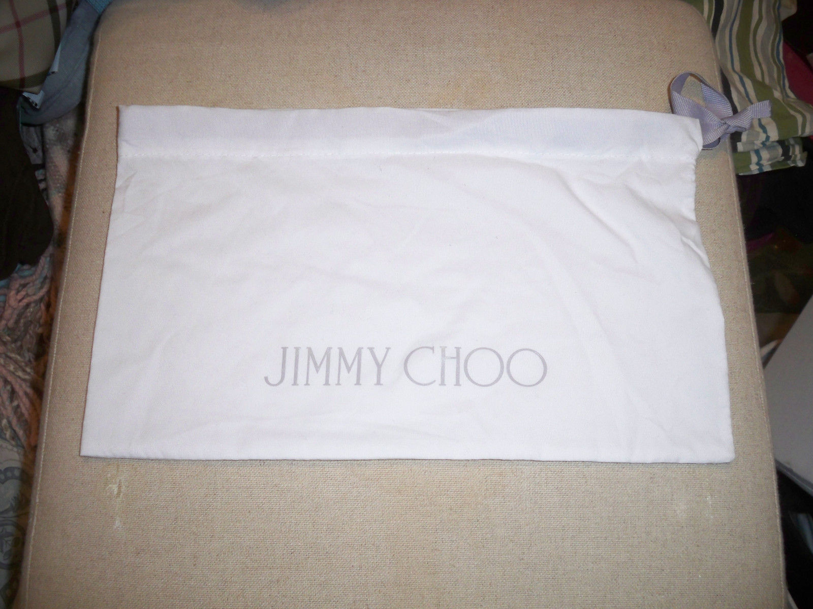 jimmy choo dust bag