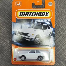 Matchbox 1976 Honda CVCC White Perfect Birthday Gift Miniature Collectab... - $12.99
